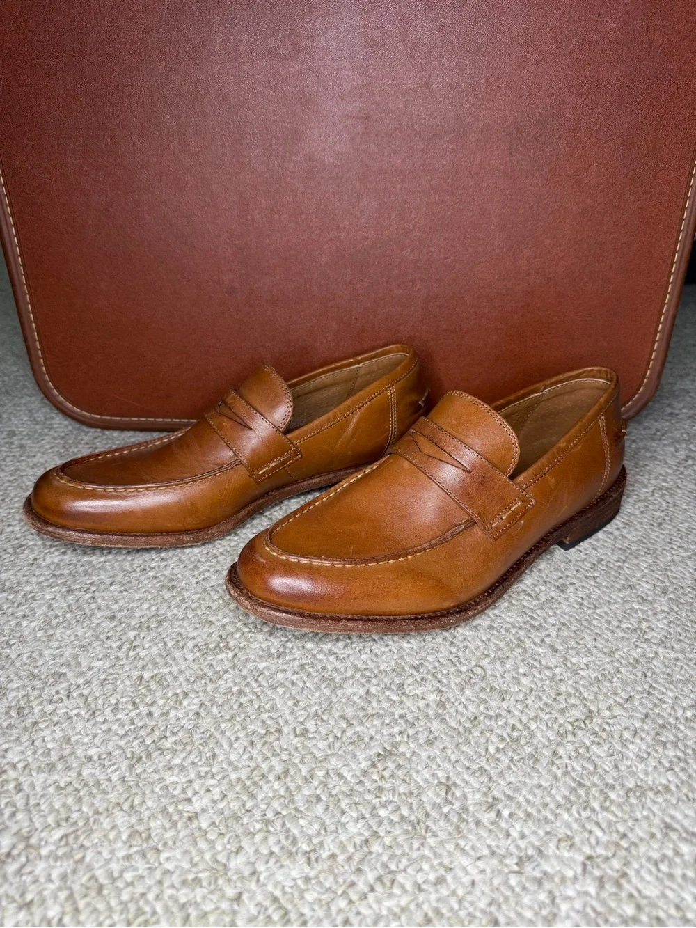Frye Tyler Flex leather Penny loafer